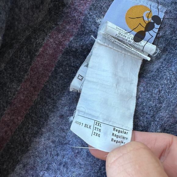 Vintage Y2K Carhartt J001 black Detroit work wear jacket - Picture 5 of 10